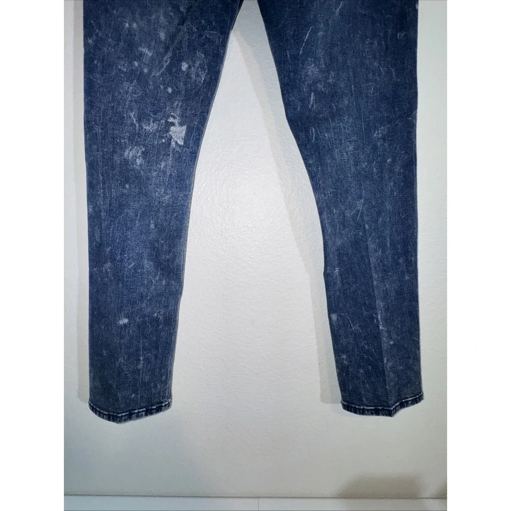Paper Denim & Cloth Mens Jeans Size 34X30 Stretch Jeans Bleached 90's